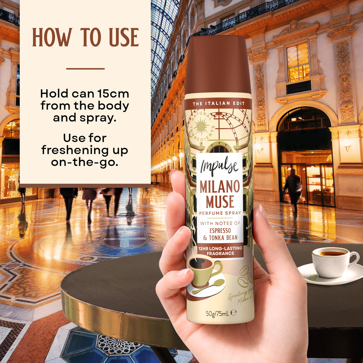 Impulse Milano Muse Body Spray